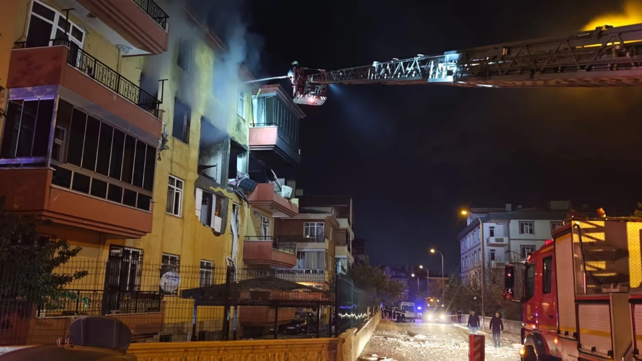 Konya'da bir binada doğalgaz patlaması: 12 yaralı