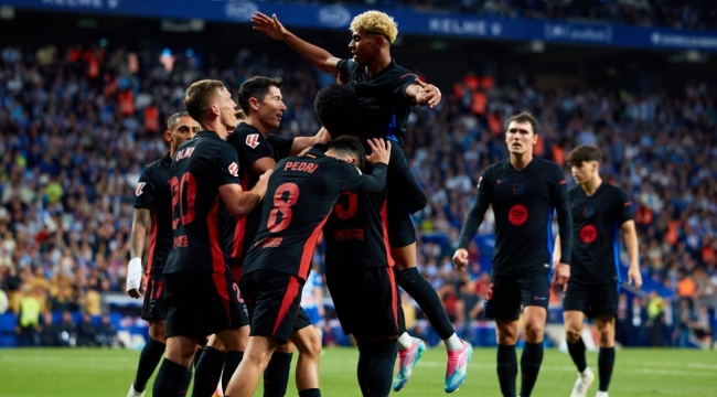 La Liga'da şampiyon Barcelona oldu