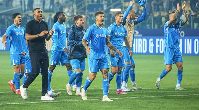 Serie A'da şampiyon Napoli oldu