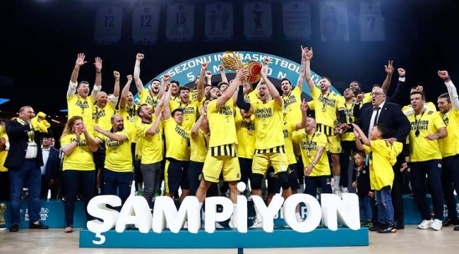 THY EuroLeague'de şampiyon Fenerbahçe Beko