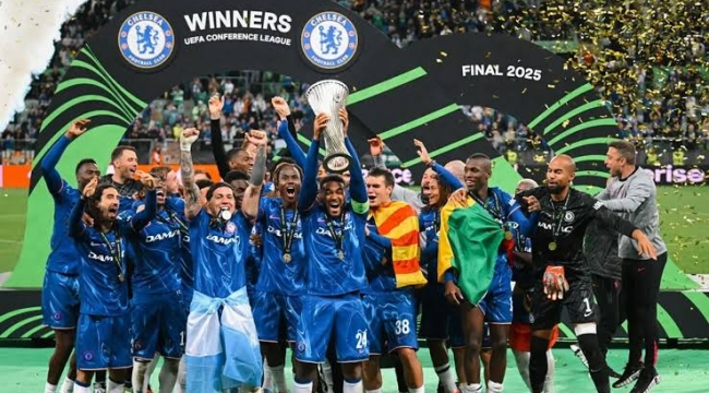 UEFA Konferans Ligi'nde şampiyon Chelsea