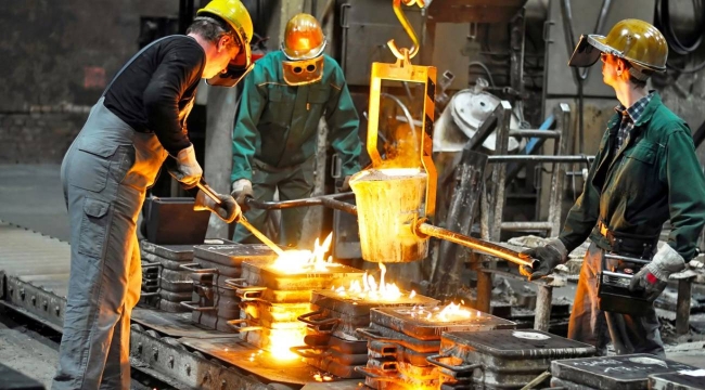 AB'de sanayi üretimi Nisan'da aylık %1,8 azaldı