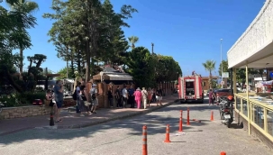 Alanya'da otel yangını