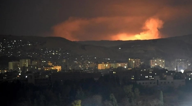 İsrail, Suriye'de askerî hedefleri vurdu: 1 ölü