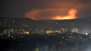 İsrail, Suriye'de askerî hedefleri vurdu: 1 ölü