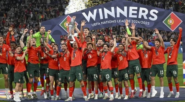 UEFA Uluslar Ligi'nde şampiyon Portekiz