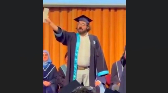 Diplomasını yırtan öğrenciye şafak baskını