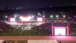 ODTÜ'nün mezuniyet töreninde rektöre protesto