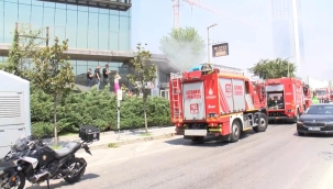Şişli Tapu Müdürlüğü'nde yangın