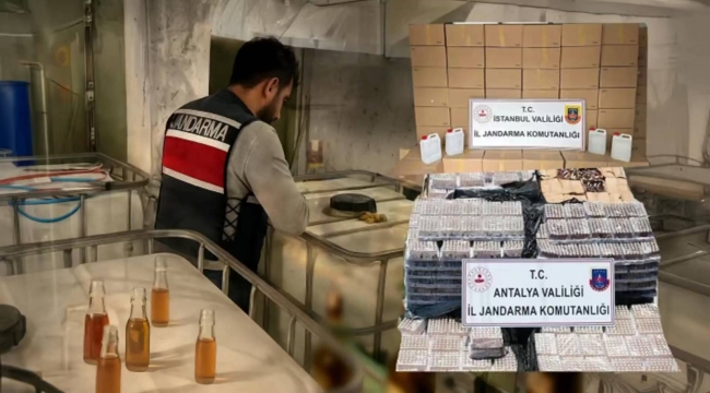 81 ilde sahte içki operasyonu: 121 gözaltı