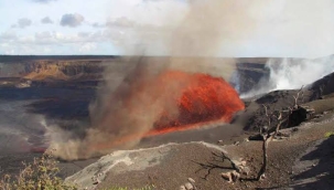 ABD'de Kilauea Yanardağı patladı