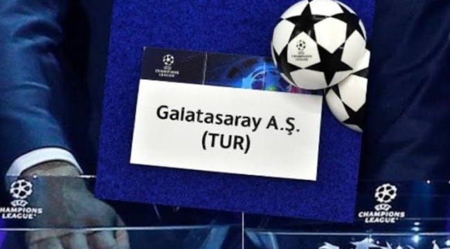Galatasaray'ın Şampiyonlar Ligi fikstürü belli oldu