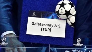 Galatasaray'ın Şampiyonlar Ligi fikstürü belli oldu