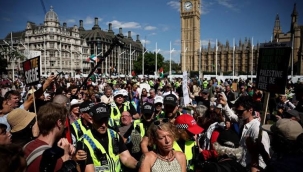 İngiltere'de Palestine Action eylemi: 200 gözaltı