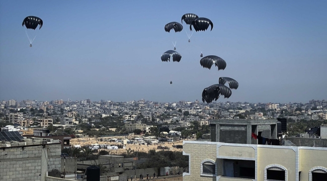 İtalya, Gazze'ye havadan yardım ulaştıracak