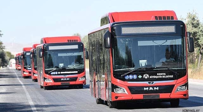 Konya'da toplu taşıma ücretlerine zam
