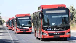 Konya'da toplu taşıma ücretlerine zam