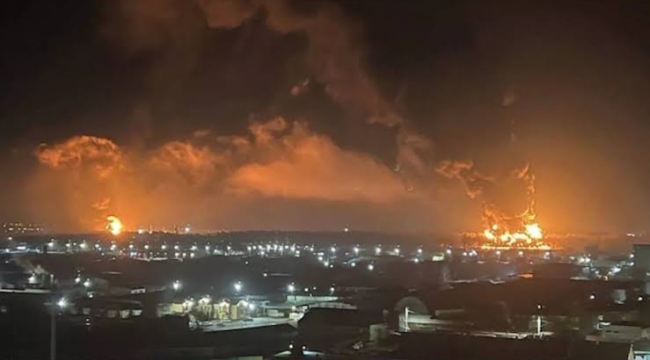 Ukrayna, Soçi'de petrol rafinerisini vurdu