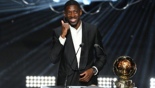 Ballon d'Or ödülünü Ousmane Dembele kazandı