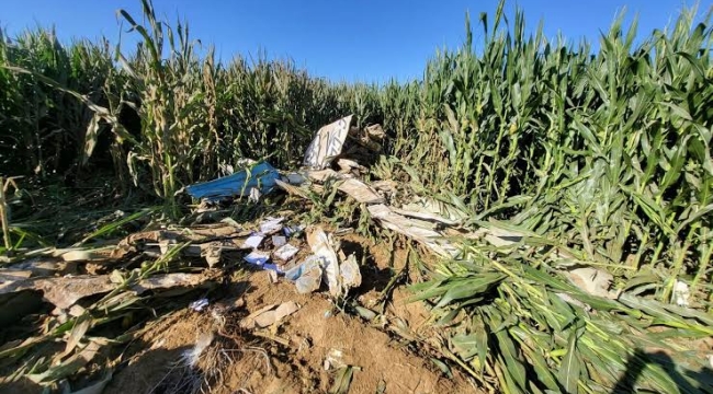 İzmir'de eğitim uçağı düştü: 1 can kaybı