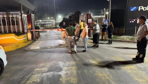 İzmit'te boya fabrikasında kimyasal sızıntı