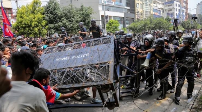 Nepal'de sosyal medya yasağına protesto: 14 ölü