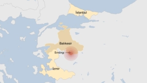 Balıkesir'de 6,1 şiddetinde deprem