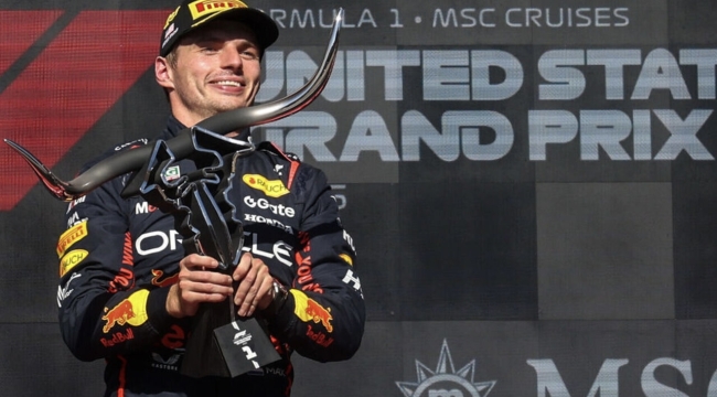 F1 ABD Grand Prix'sini Max Verstappen kazandı
