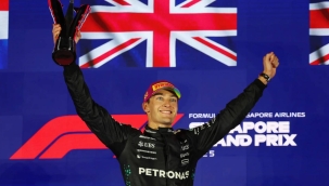 F1 Singapur GP'sini George Russell kazandı