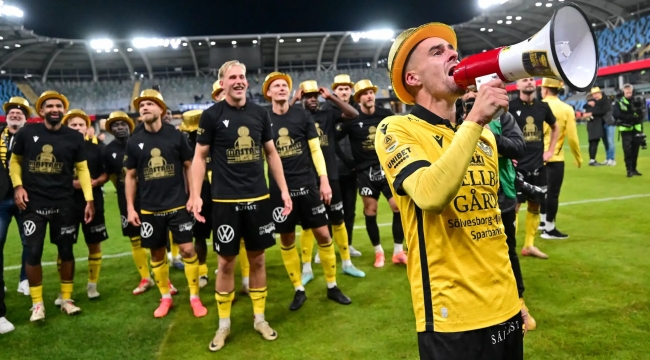 İsveç'te balıkçı köyü takımı Mjallby şampiyon oldu