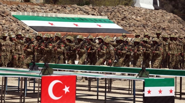 Suriyeli askeri okul öğrencileri TR'de eğitiliyor