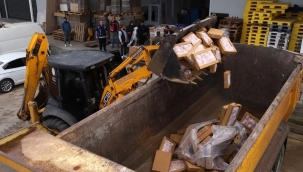 Antalya'da 25 ton bozuk tavuk eti ele geçirildi