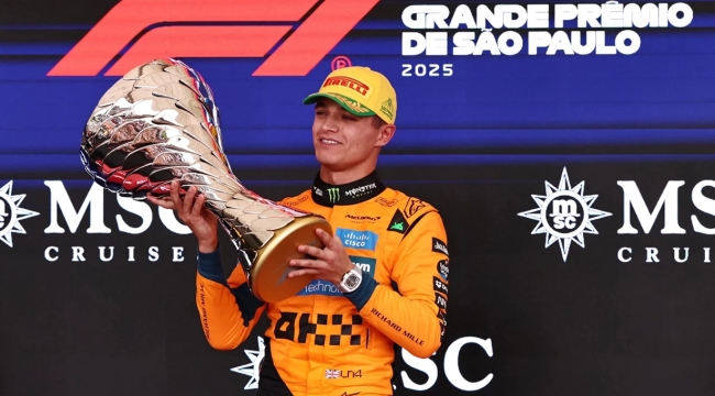 F1 Brezilya Grand Prix'ini Lando Norris kazandı