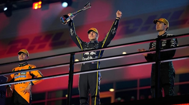 F1 Las Vegas GP'sini Max Verstappen kazandı