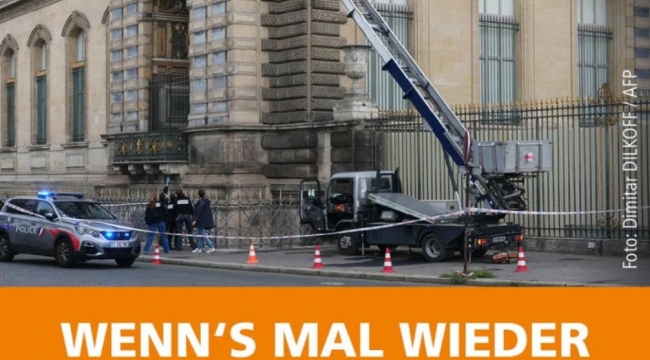 Louvre müzesi soygununda Alman işçiliği