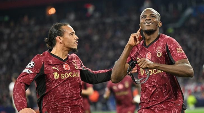 Şampiyonlar Ligi: Ajax 0-3 Galatasaray