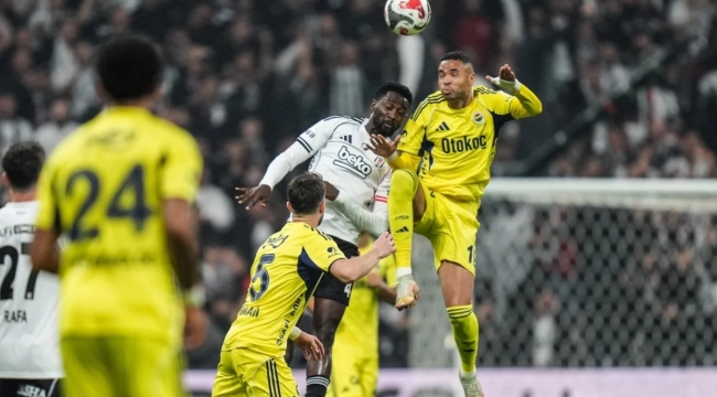 Süper Lig: Beşiktaş 2-3 Fenerbahçe