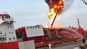 Ukrayna'da Türk LPG gemisine İHA saldırısı