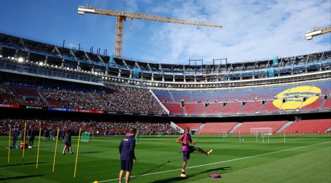 Yenilenen Camp Nou Stadyumu açılıyor
