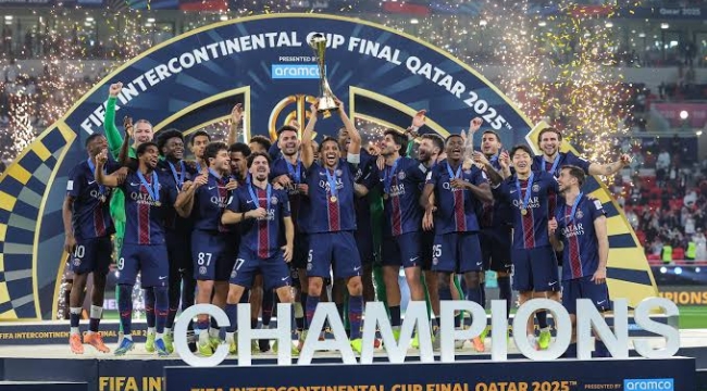 2025 FIFA Kıtalararası Kupa'da şampiyon PSG