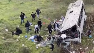 İstanbul'da minibüs şarampole uçtu: 5 ölü