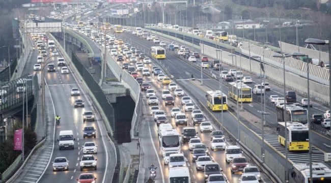 İstanbul'da trafik gecikmeleri son 1 yılda %12 arttı