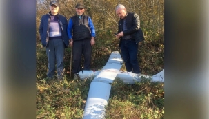 İzmit'te arazide Rus yapımı İHA bulundu 