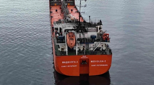 Karadeniz'de bir Rus gemisi daha saldırıya uğradı