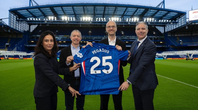 Pegasus, Chelsea'nin havayolu partneri oldu
