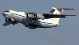 Rusya'da askeri nakliye uçağı düştü