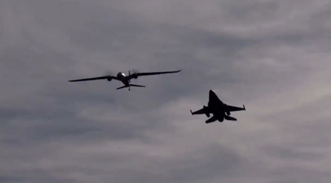 TSK, Türk hava sahasına giren İHA'yı düşürdü