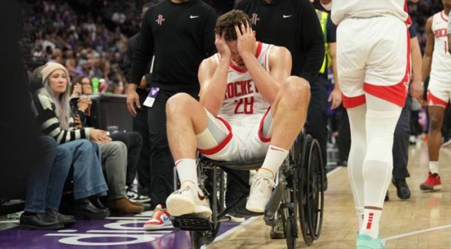 A. Şengün 2 hafta parkelerden uzak kalacak