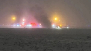 ABD'de 8 kişiyi taşıyan özel jet düştü