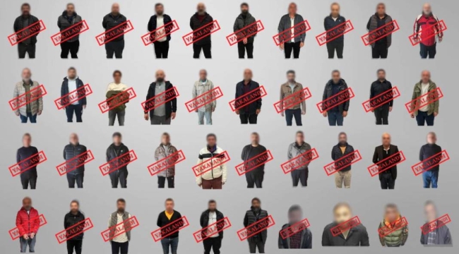 Kırmızı bültenle aranan 40 suçlu TR'ye getirildi